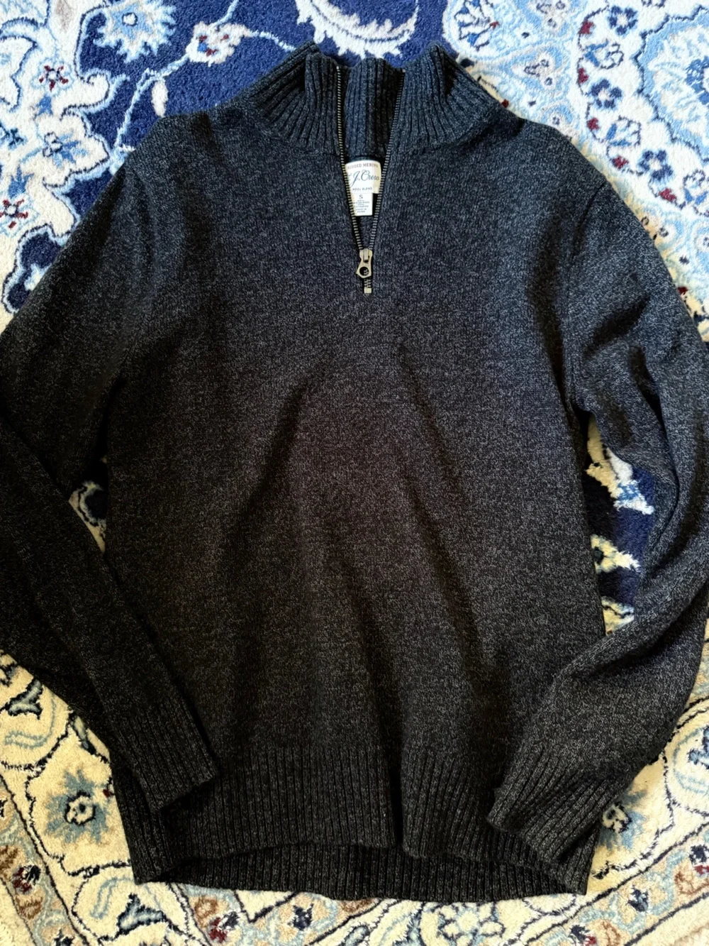 J. Crew Men's Half-Zip Sweater